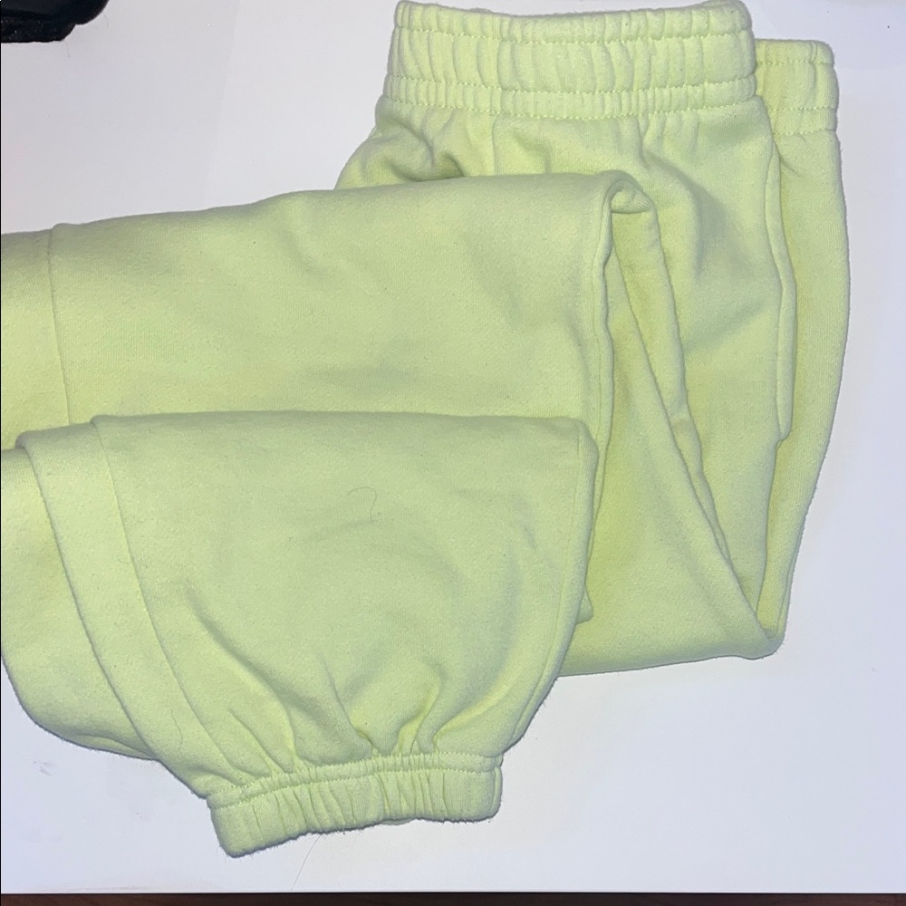 PacSun women’s Light Yellow Joggers